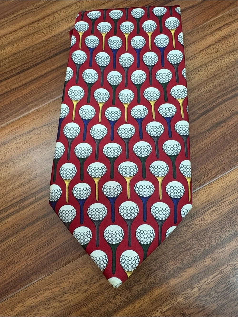 Christian Pelini Neck‎ Tie Silk Golf